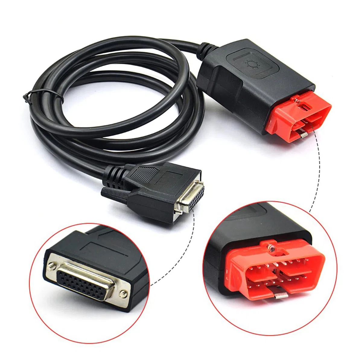 2020 23 Tnesf Orpdc VD150 VD TCS OBD2 PKW LKW Diagnose Interface Tool 2021.11 OBD-II Diagnosewerkzeuge Auto-Scanner Zubehör mit OBD2 Verbindungskabel (Scanner mit Autokabeln)