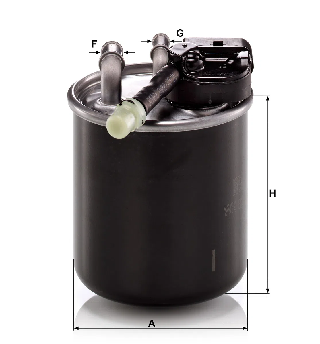 MANN-FILTER WK 820/17 Kraftstofffilter - für Pkw + Transporter