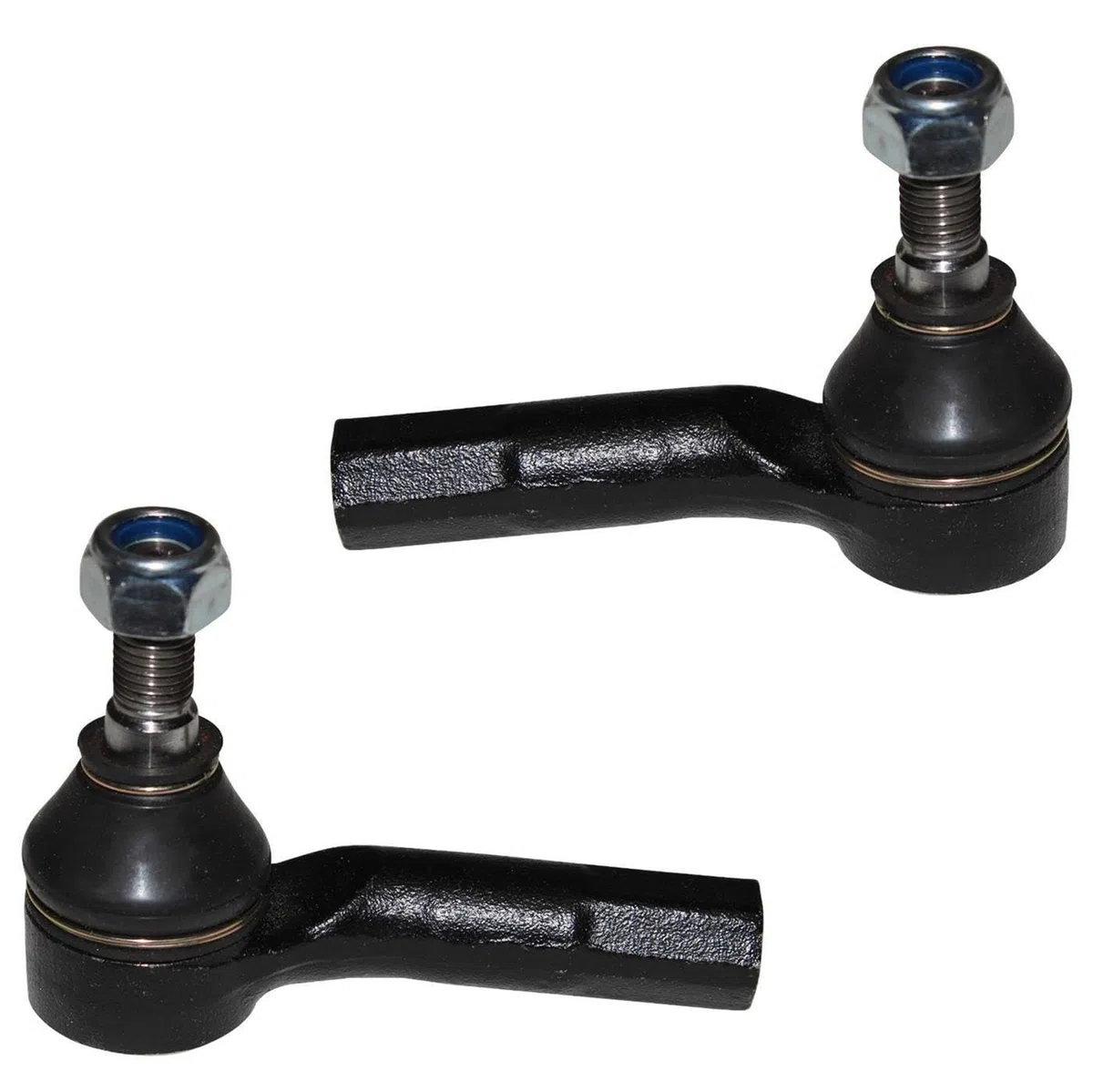 2x Spurstange 2x Lenkmanschette Vorderachse für Audi A1 für VW Fox Polo
