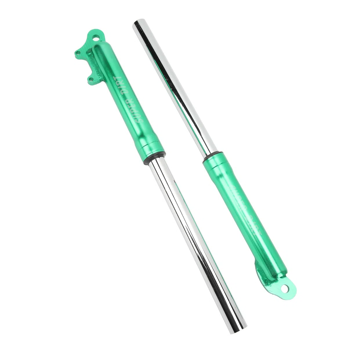 Tissting Federgabel Stoßdämpfer, 510mm Vorderrad Federung Kit | Metalllegierung Suspensionsfedergabel mit Dämpfungssystem für 47cc/49cc 2-Takt Mini Pocket Bikes Motorrad Dirt Bike