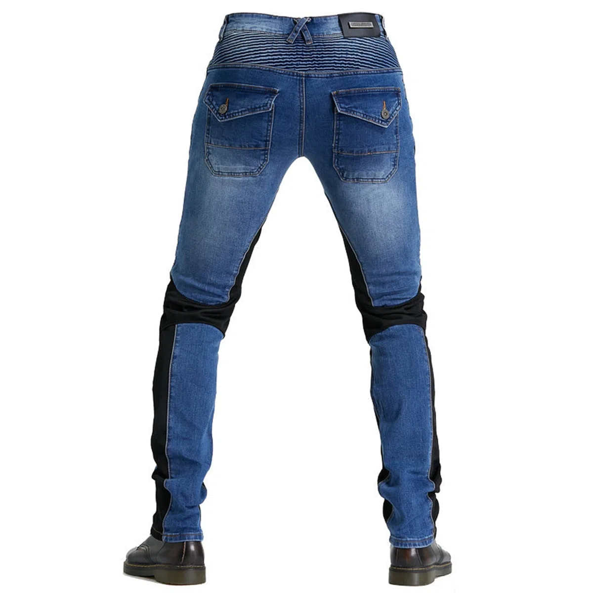 Herren Damen Motorradhose Mit Protektoren Schutzauskleidung Motorradjeans Denim Motorrad Hose, Stilvolle Motorradjeans