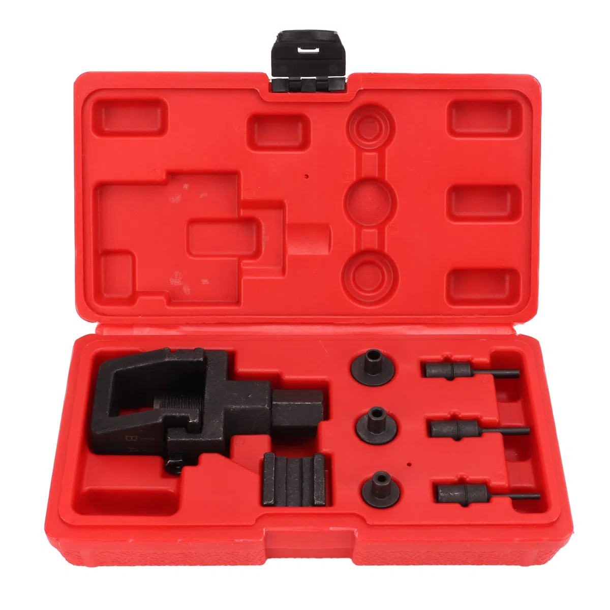Motorrad Kettentrenner Set, 8 Stück Motorradketten Kettenunterbrecher Nietwerkzeug, Reparatursatz Ketten Trennwerkzeug Entferner Kettentrenner Werkzeugsatz für 520 525 530 532 Antriebsketten
