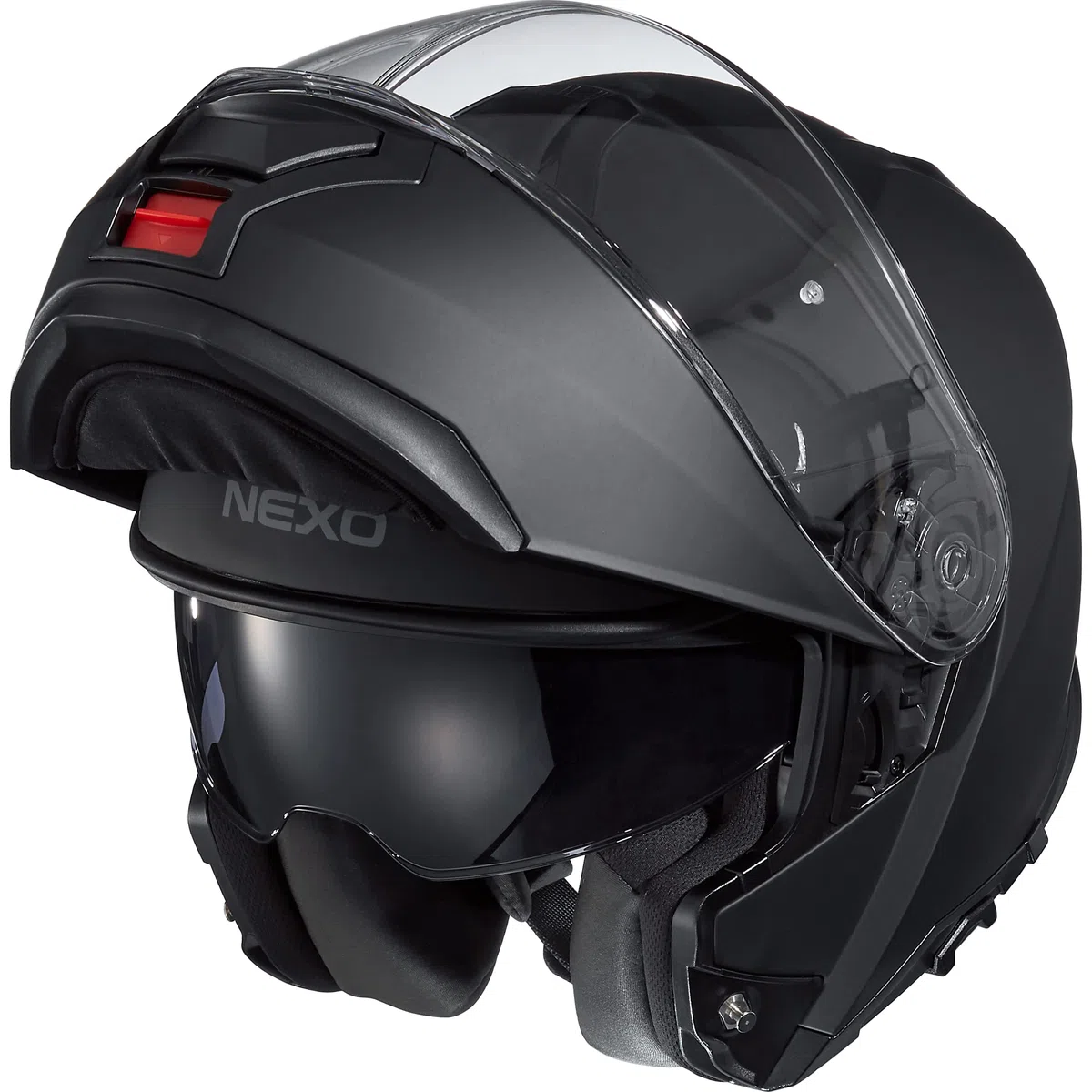Nexo Klapphelm Comfort II ECE 22/06 Motorradhelm für Herren Damen Rollerhelm Helm