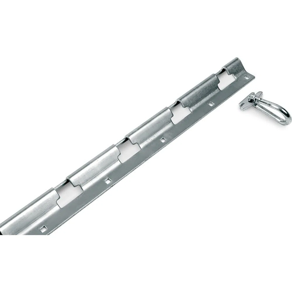 Acebikes Flexi Rail Set Transport Zurrgurtschienenset Motorradtransport 78,5 x 5 x 1 cm