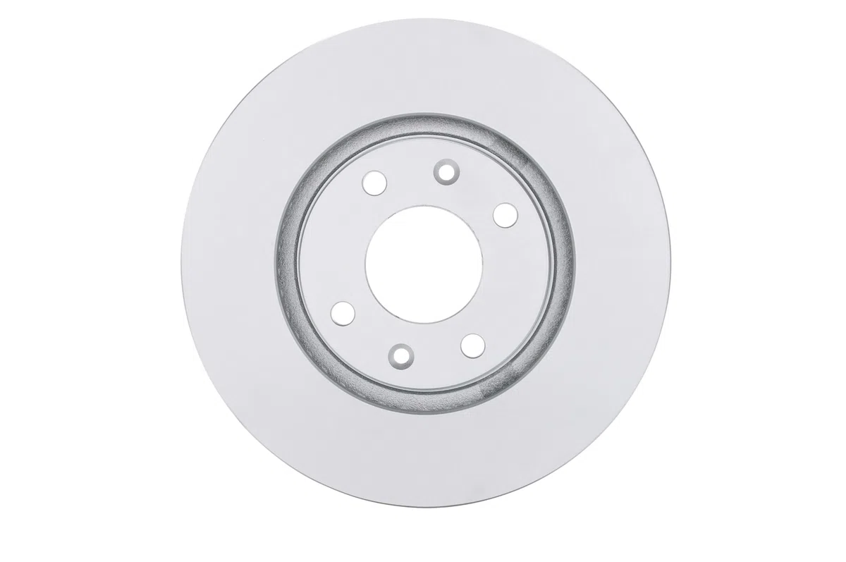 Bosch BD876 Bremsscheibensatz - 282.6 mm solide, hochgekohlte Bremsscheiben - Vorderachse - ECE-R90-zertifiziert - hohe Kühlleistung und zuverlässiger Korrosionsschutz - 1 Satz aus 2 Scheiben
