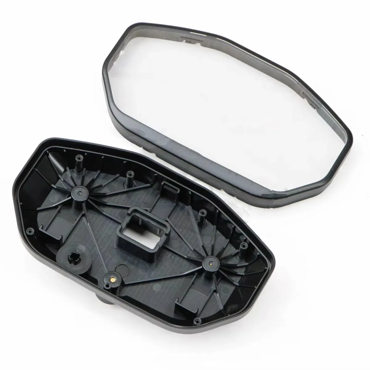 Gauge Meter Kompatibel Mit Ducati Für Monster 821 1200 797 Für Supersport 939 V2 2014 2015 2016 2017 Messgerätegehäuseabdeckung Tachometer Drehzahlmessergehäuse Kilometerzähler