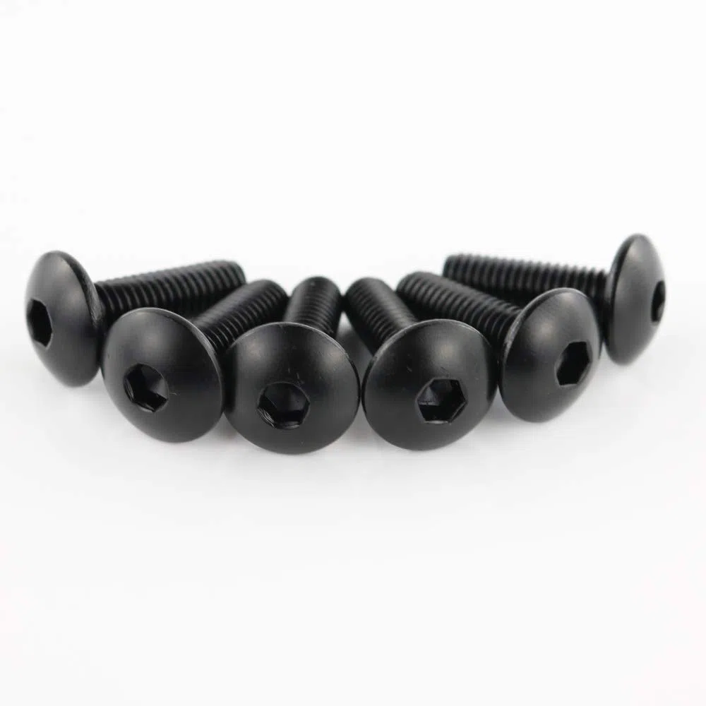 Xitomer Aftermarket Komplette Sets Verkleidungsschrauben-Kits, passend für CBR600RR 2003–2006, Montagesets Unterlegscheiben, Muttern, Befestigungen, Clips, Ösen (mattschwarz)