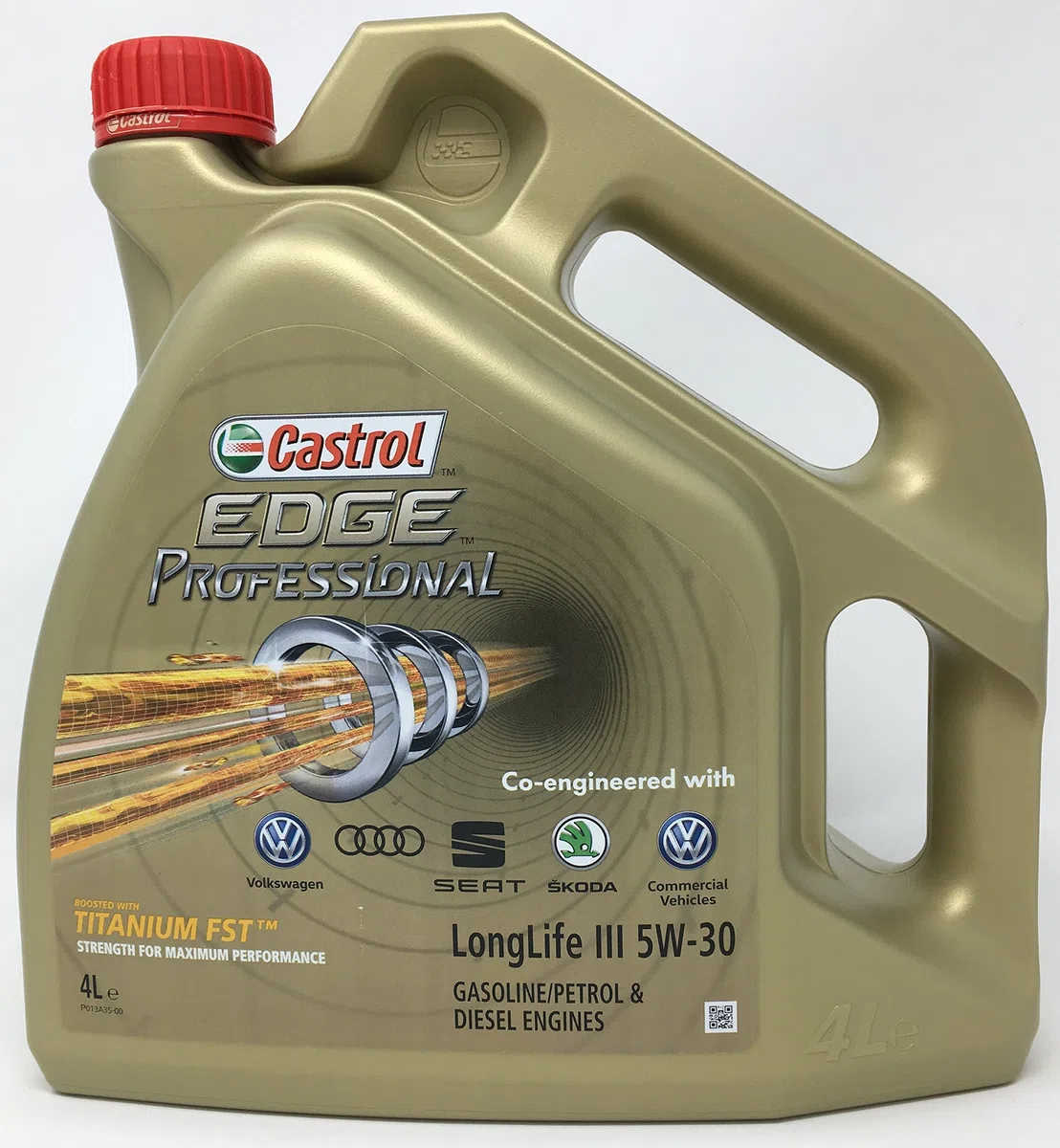 Castrol CAEP5304 Edge Professional LongLife III 5W-30 Motoröl, 4 Liter