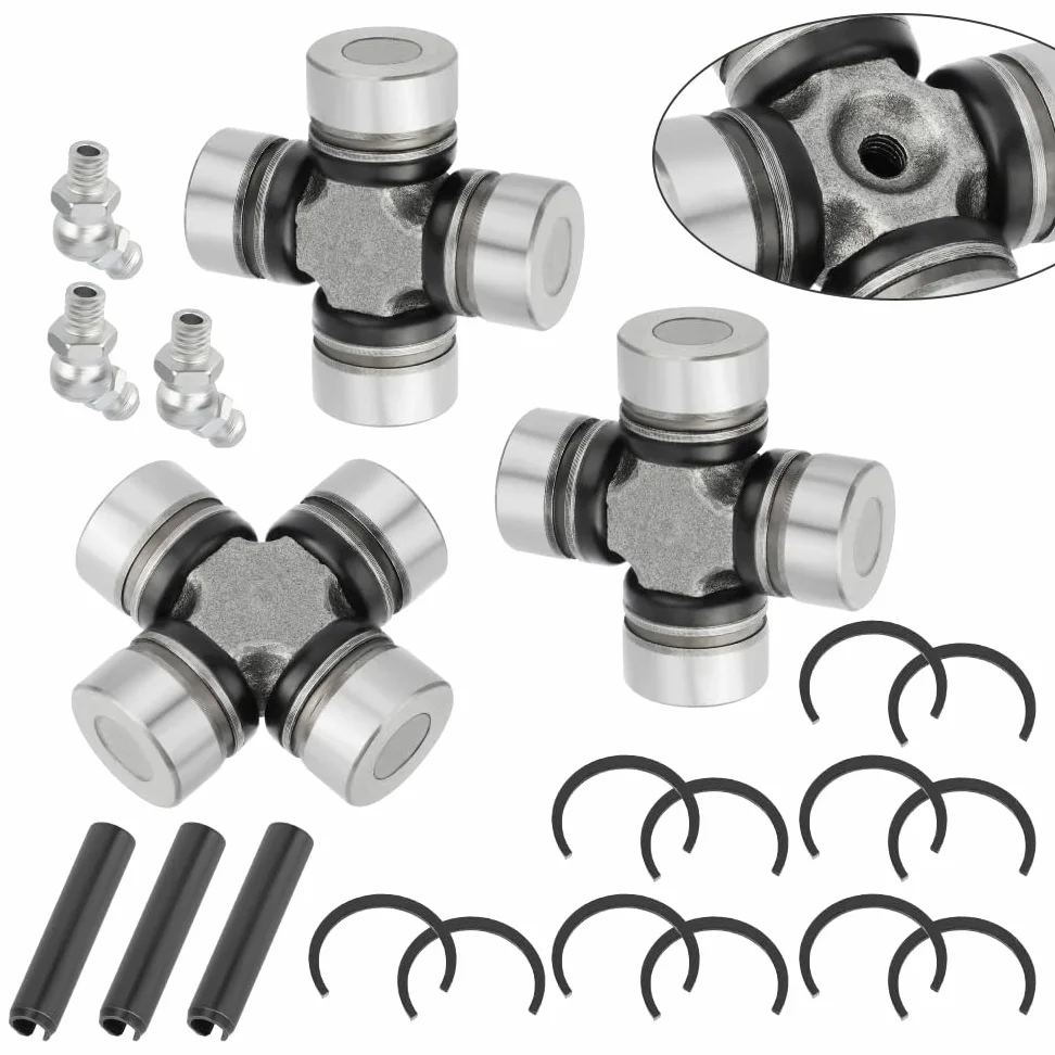 Vorderes & Hinteres Kardanwelle Kreuzgelenk für Polaris RZR 1000 900 800-4 Turbo RS1 Ranger Crew 1000 900 800 570 500 Diesel (3er Set)