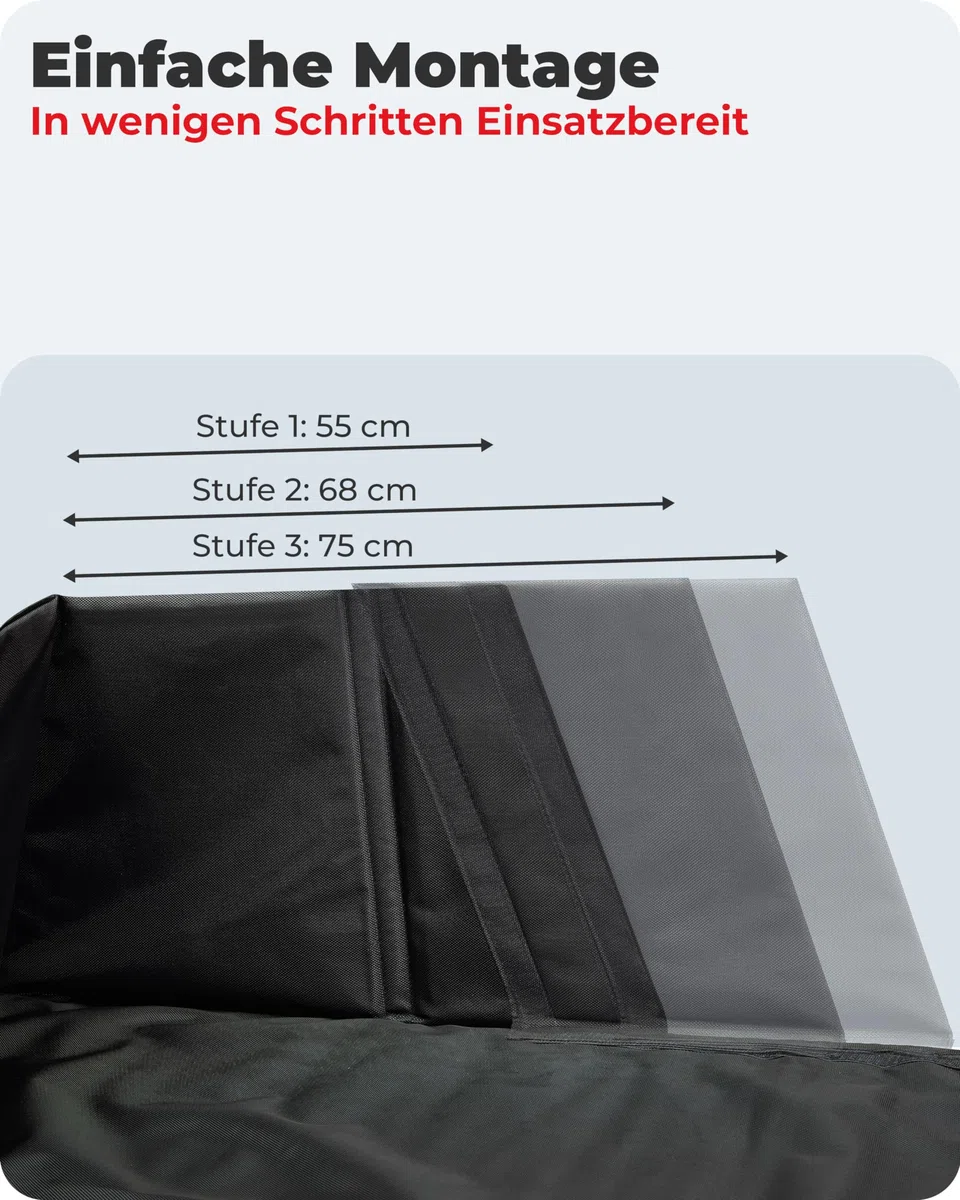 achilles Kofferraumschutz mit Seiten- und Ladekantenschutz, Kofferraumwanne, Auto Kofferraum Schutzmatte für Hunde, Kofferraummatte, universal