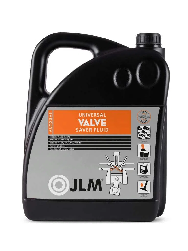 JLM Ventilschutzmittel für alle Typen Gasfahrzeugen 5 Liter | JLM Valve Saver Fluid - Schǔtzt Einlassventile und Zylinder vor Überhitzung