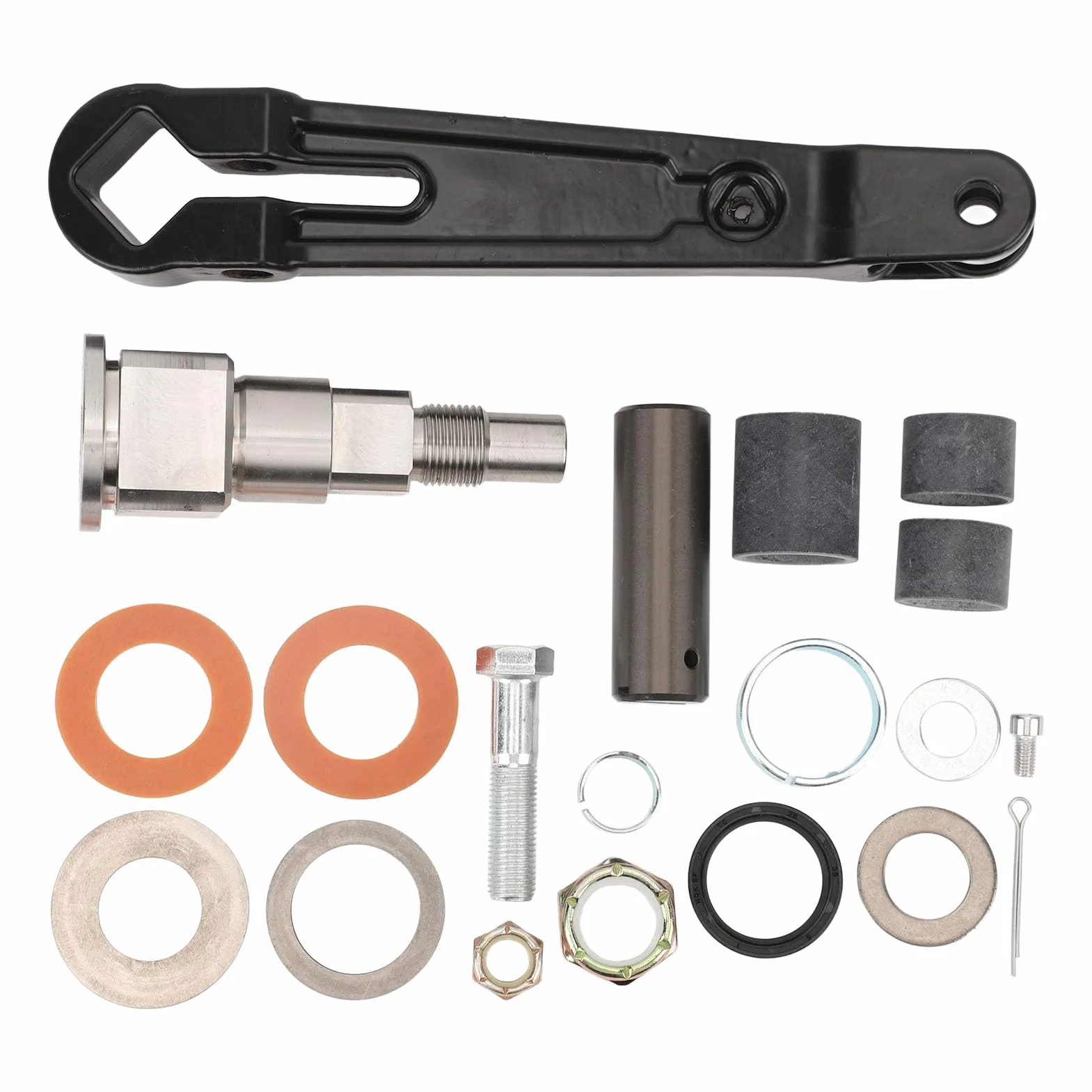 Gimbal-Lenkwellenstift-Dichtungsbuchsen-Mutternsatz, 866322A01 Gimbal-Lenkarmwellenstift, Austausch Des Lenkhebels Aus Metall FüR Mercruiser Bravo Alpha Innenbordmotor