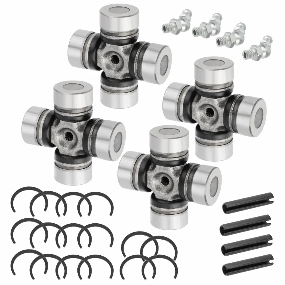 Vorderes & Hinteres Kardanwelle Kreuzgelenk 4er-Set für Polaris Ranger 500 700 800 Diesel-900 Sportsman 550 600 700 800 850 High Lifter