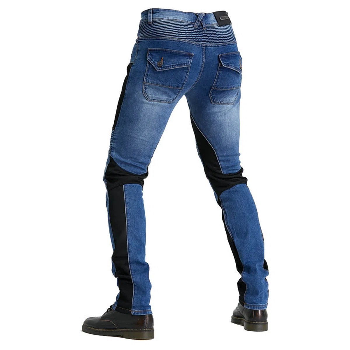Herren Damen Motorradhose Mit Protektoren Schutzauskleidung Motorradjeans Denim Motorrad Hose, Stilvolle Motorradjeans