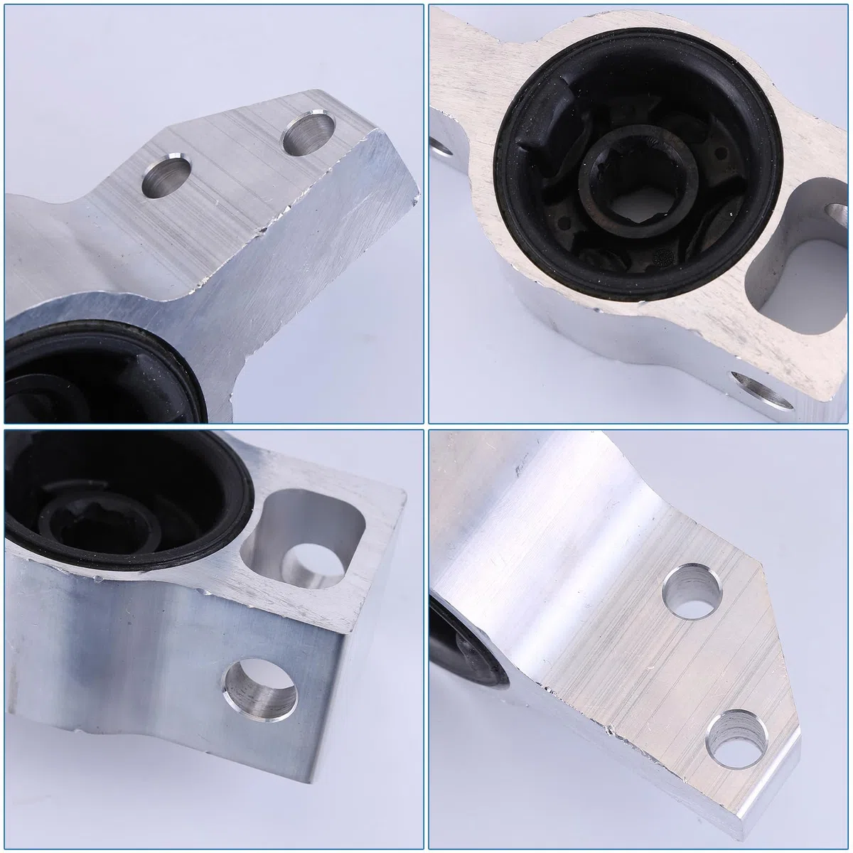 JAWSEU 2PCS Querlenkerbuchse 3C0199231A Kompatibel für Q3 8UB 8UG Passat 3C2 362 Passat CC 357 Tiguan 5N,Langlebige Gummi-Metall-Vorderachsbuchse