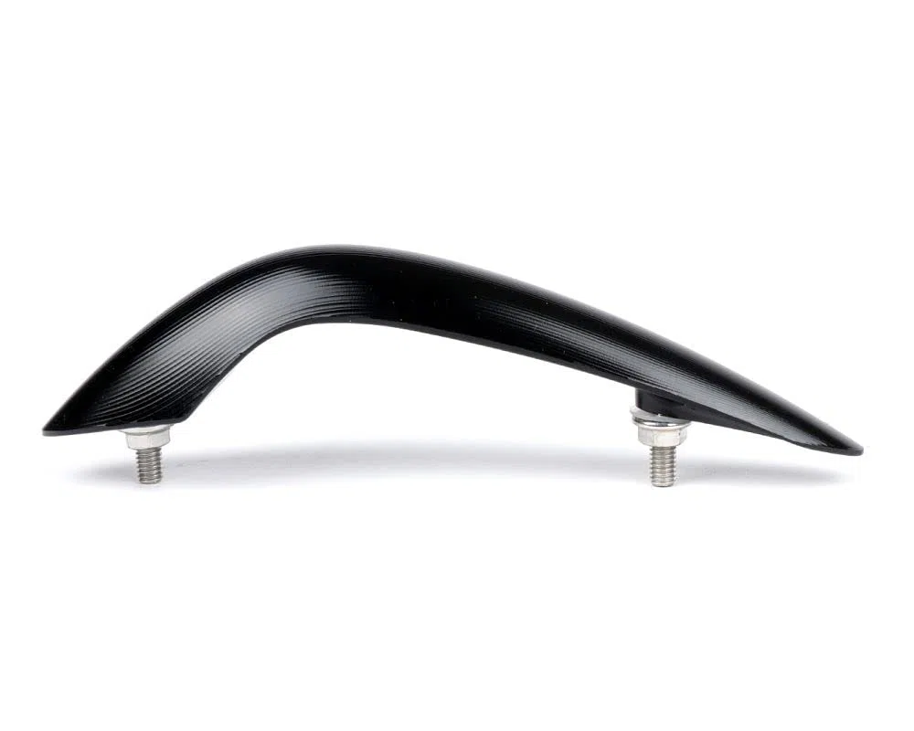 MOTO NOSTRA Kotflügelnippel CNC schwarz glanz kompatibel für Vespa GTS 125, GTS HPE 300, GTS Super 125, GTS Super HPE 300