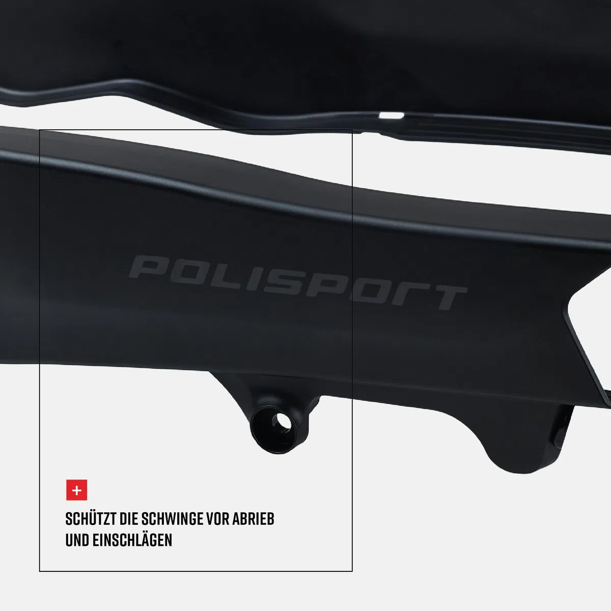 Polisport Off Road 8499400001 Schwingarm Schutz Evo, Hochleistungs Teil Für KTM SX/XC/SX-F/XC-F/EXC/XC-W, GasGas MC/EC/EX Und Husqvarna TC/FC. Schützt Schwinge Und Kettenführungs Schrauben