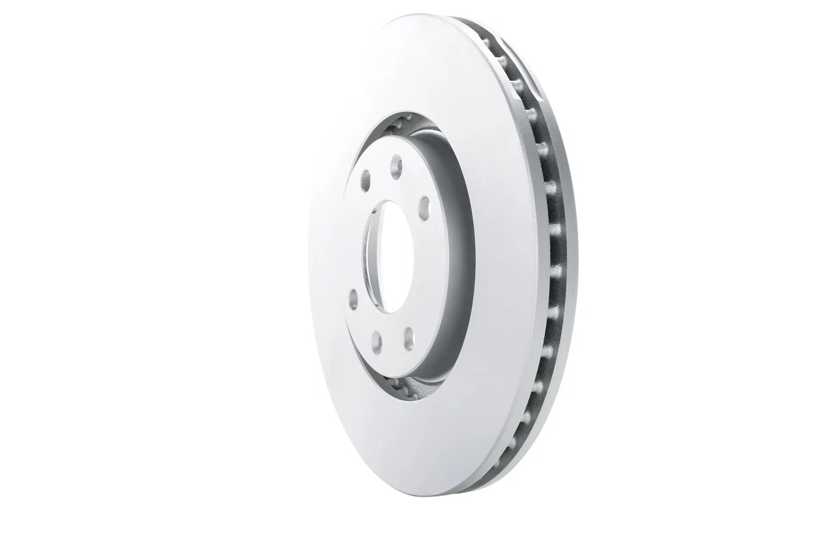 Bosch BD876 Bremsscheibensatz - 282.6 mm solide, hochgekohlte Bremsscheiben - Vorderachse - ECE-R90-zertifiziert - hohe Kühlleistung und zuverlässiger Korrosionsschutz - 1 Satz aus 2 Scheiben