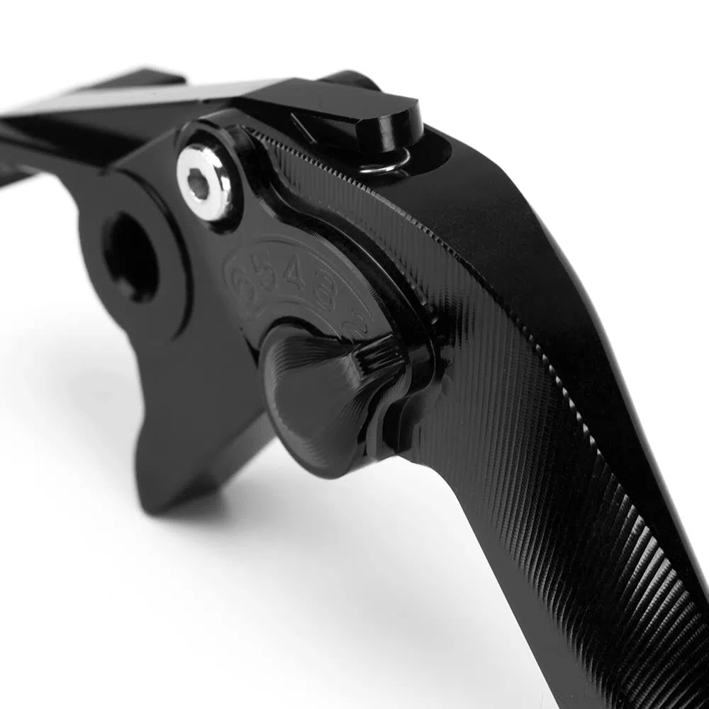Modeer Für YZFR1 2004-2008 Motorrad Aluminium Kurzen Bremse Kupplungshebel yzf r1 Zubehör (Schwarz)