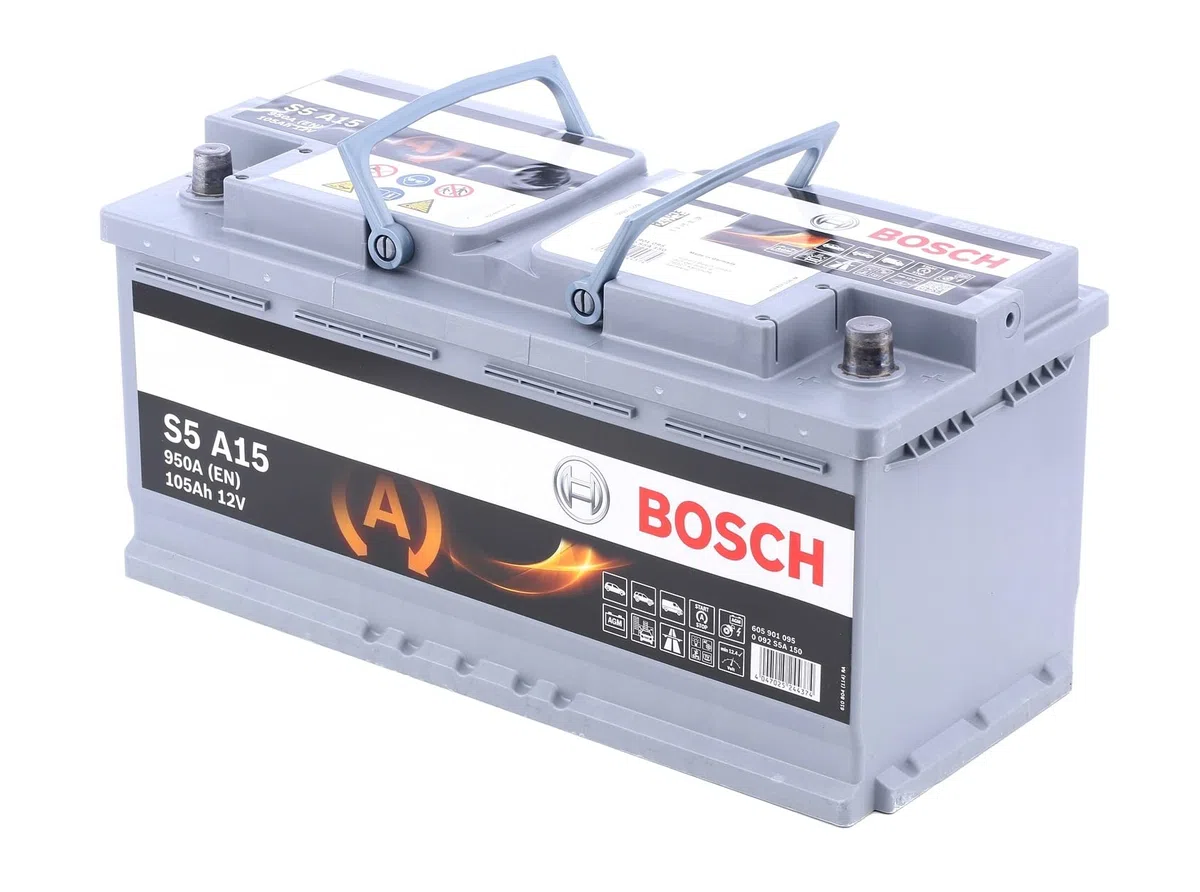 Bosch S5A15 - Autobatterie - 105A/h - 950A - AGM-Technologie