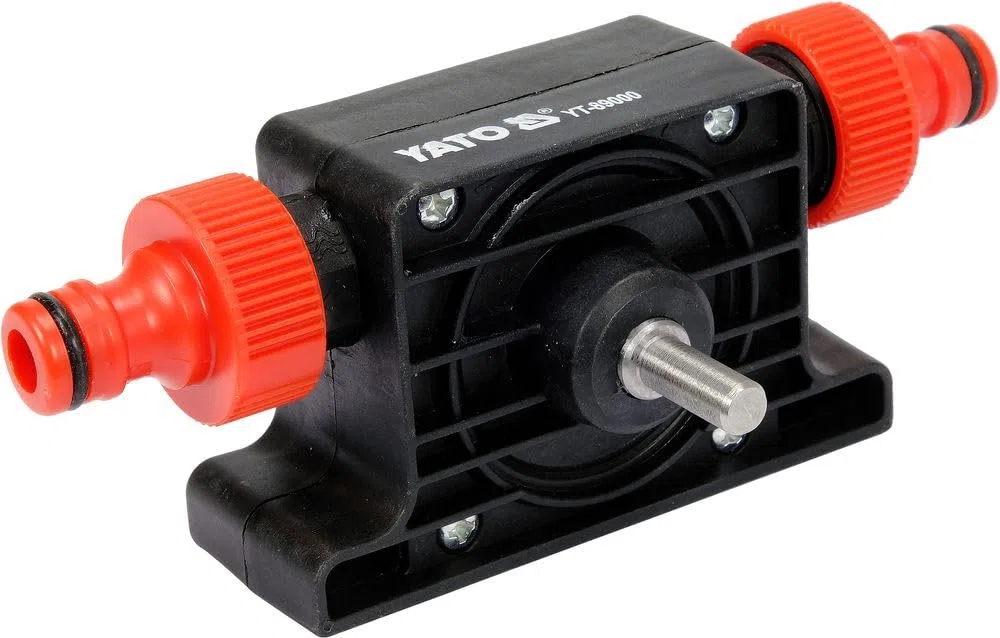 Bohrmaschinenpumpe Umfüllpumpe selbstansaugend Transferpumpe 8 mm Antrieb Mini-Elektrobohrpumpe Pumpe für Bohrmaschine, Diesel, Öl, Flüssigkeit, Wasser