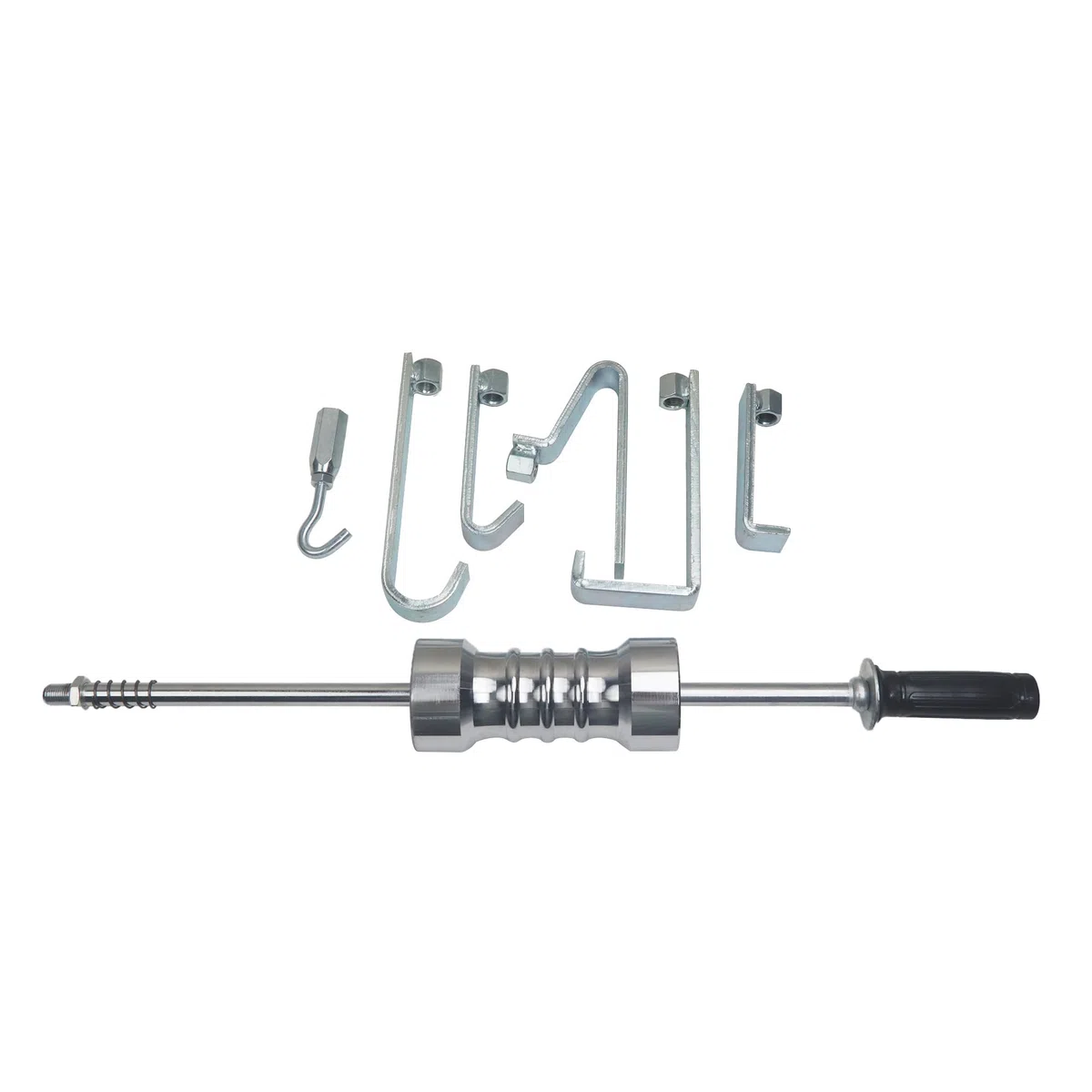 Gleithammer-Set, 8.5 kg Schwerlast-Zughammer mit 5 Abziehhaken, Karosserie-Ausbeulwerkzeug für Auto & LKW