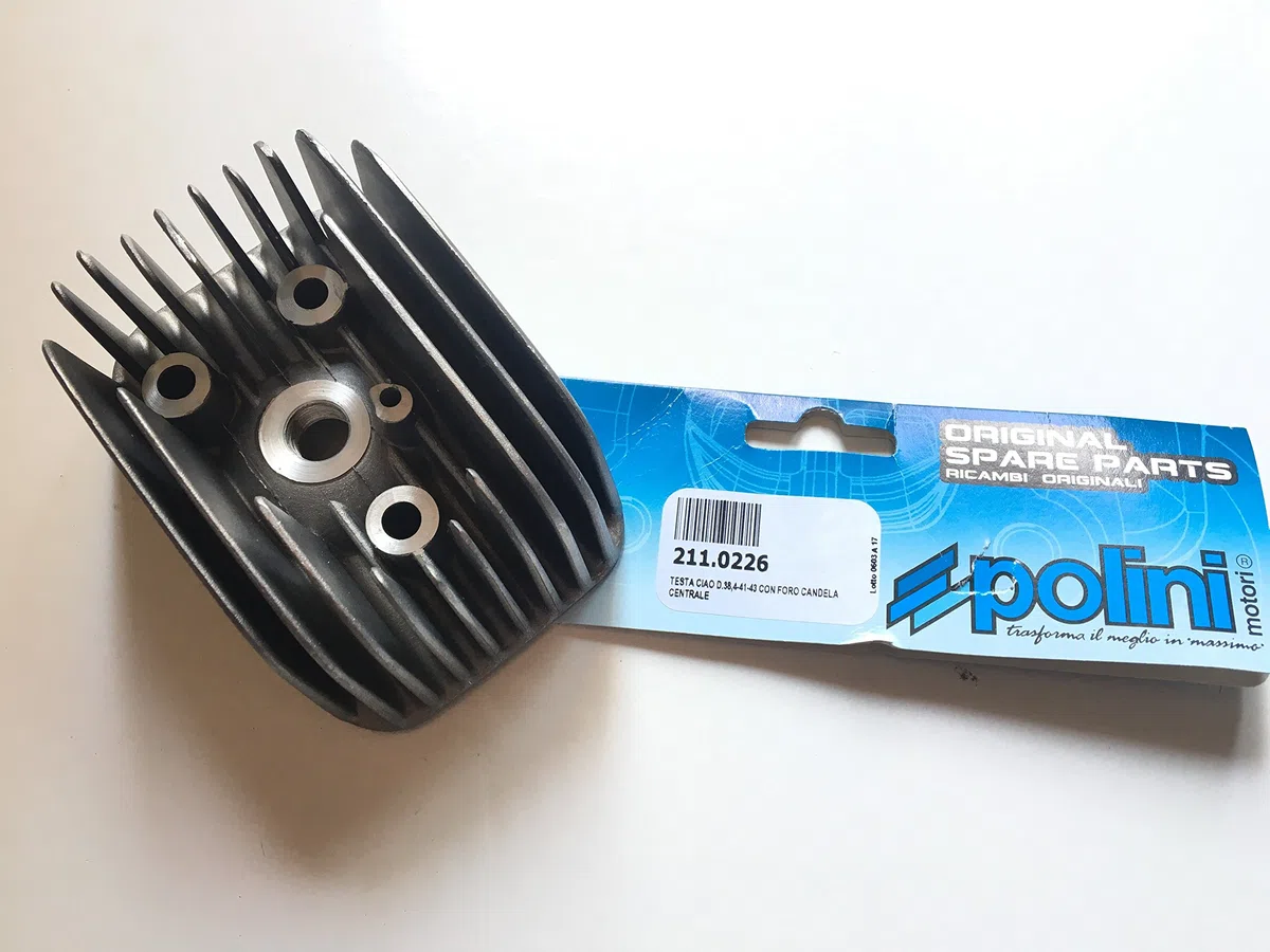 POLINI Zylinderkopf 63ccm 43mm für Piaggio, Vespa Ciao