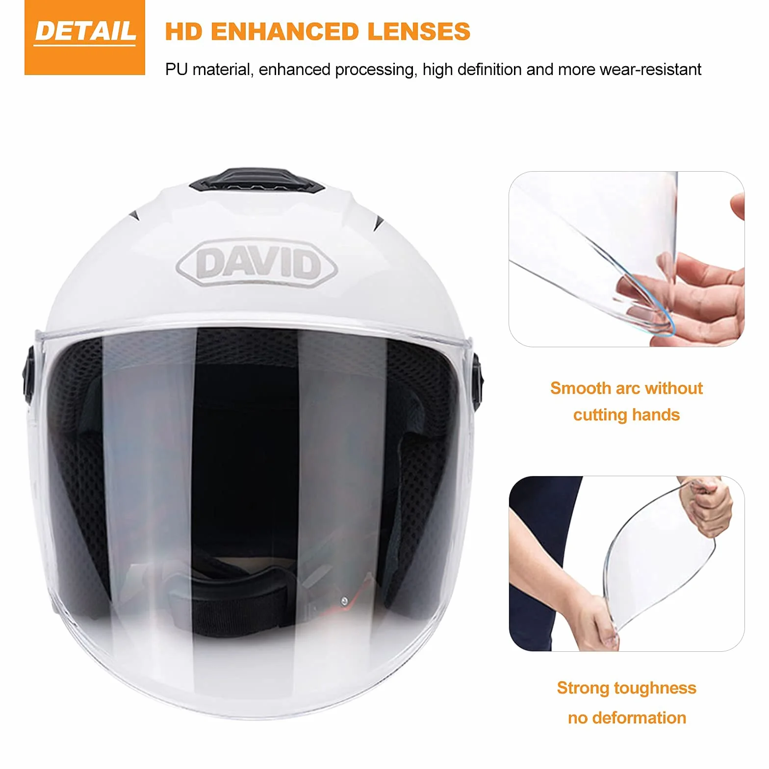 Motorradhelm Mit Schutzbrille, Jethelm Roller-Helm Scooter-Helm Moped Mofa-Helm, Hat Den Verkehrssicherheitstest Bestanden, Um Die Kopfsicherheit Wirksam Zu Schützen