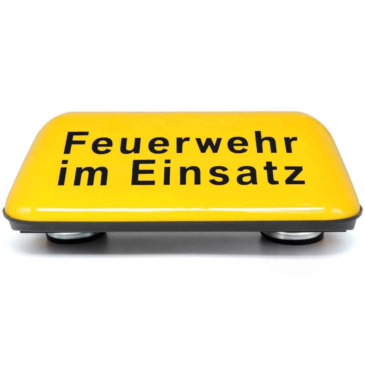Magnet-Dachaufsetzer "Feuerwehr im Einsatz" (XL, Gelb)