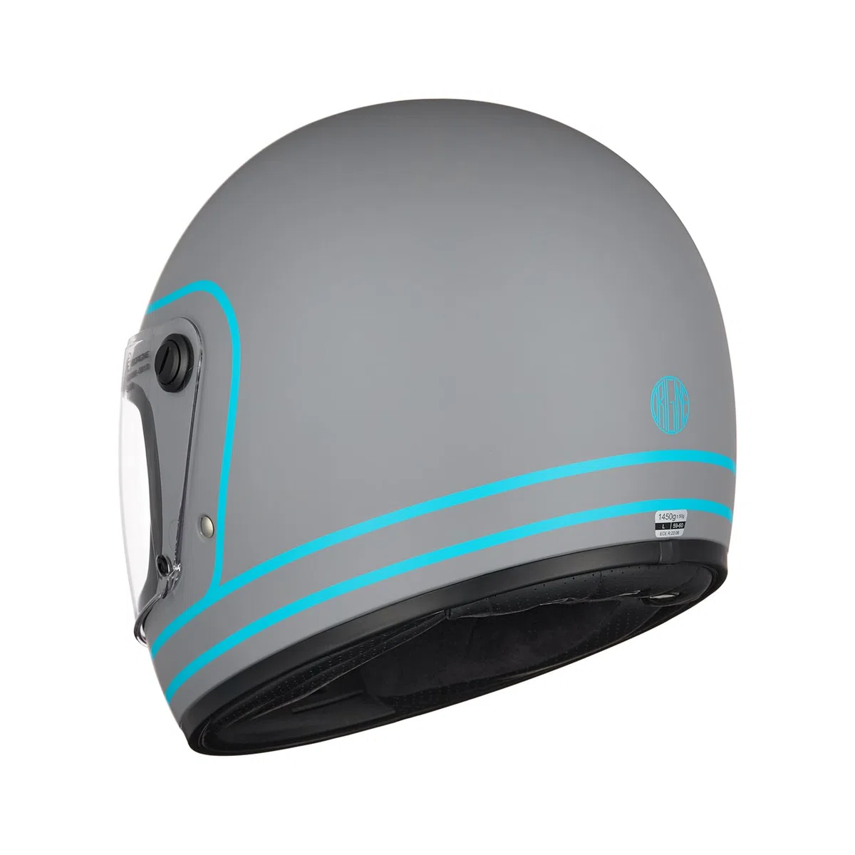 ORIGINE Integralhelm Motorradhelm Vintage Retro Helm mit Visier ECE