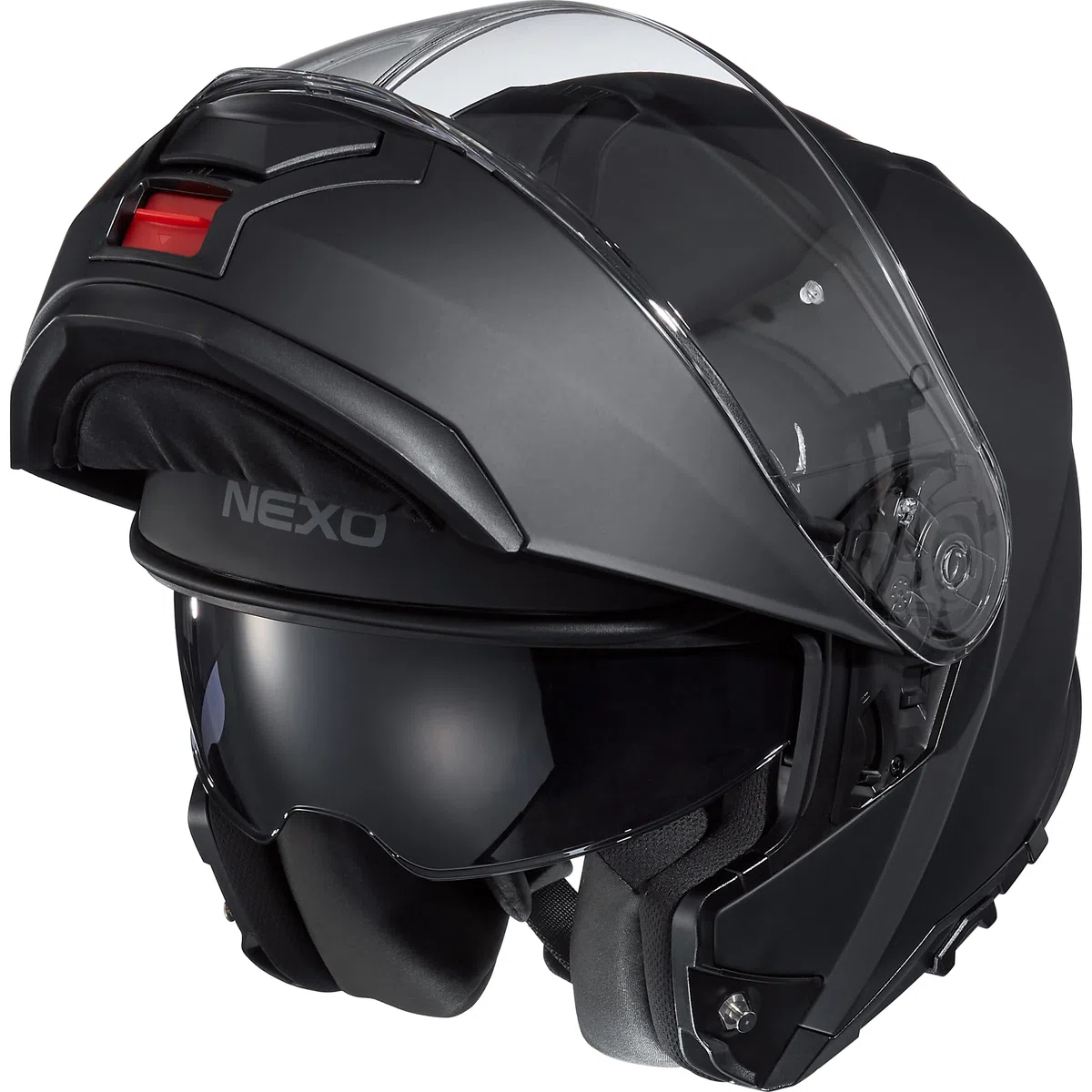 Nexo Klapphelm Comfort II ECE 22/06 Motorradhelm für Herren Damen Rollerhelm Helm