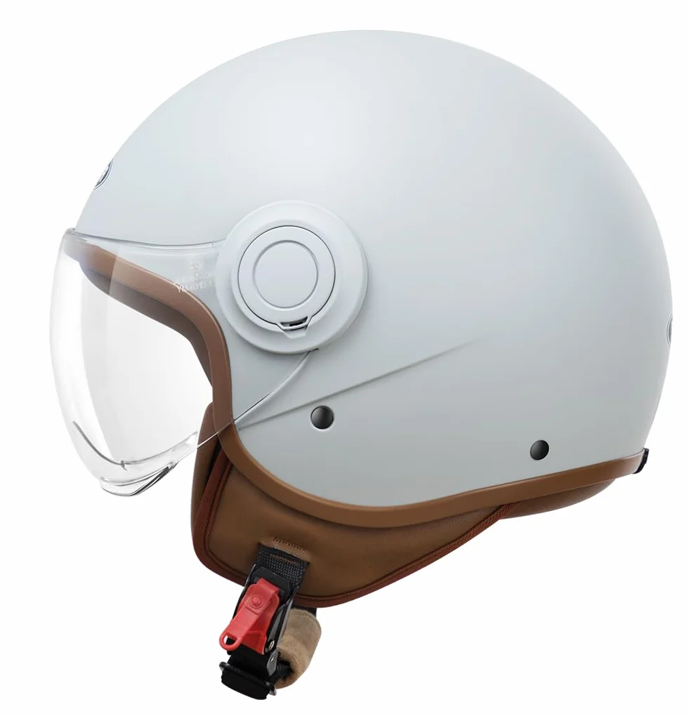 YEMA Helmet Jethelm DW-631 Moped Scooter ECE 3/4 Halbhelm für Herren Damen