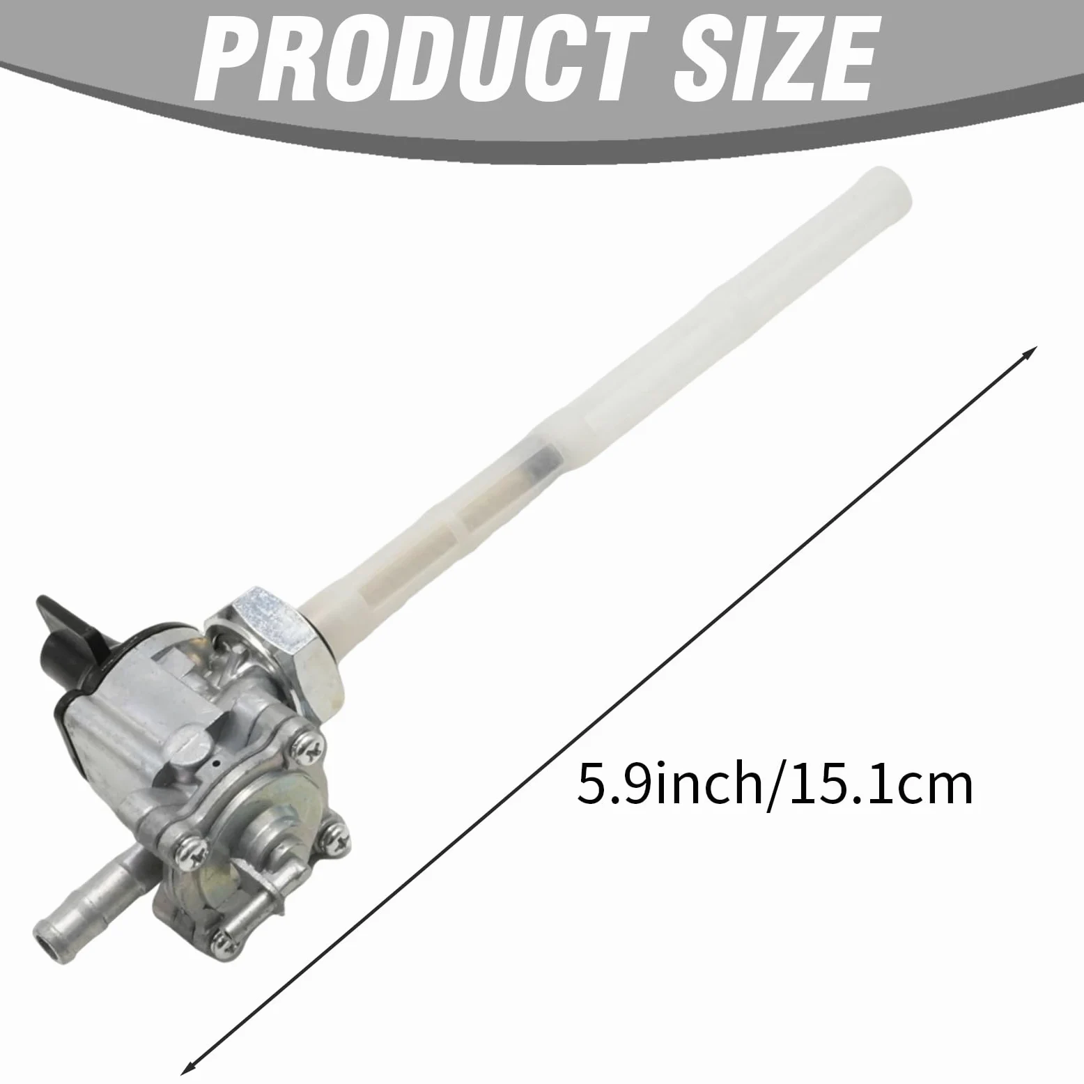 Hoypeyfiy Benzinhahn Benzinhahn Benzinhahn Gas Kraftstofftank Ventil Kraftstoffpumpen Ersatz für Honda CB 600 F Hornet 1998-2006