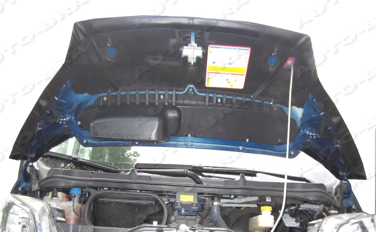 AB3-00052 Auto BRA Motorhaubenschutz kompatibel mit FIAT Ducato Peugeot Boxer Citroen Jumper Bj. ab 2014 Haubenbra Steinschlagschutz Tuning