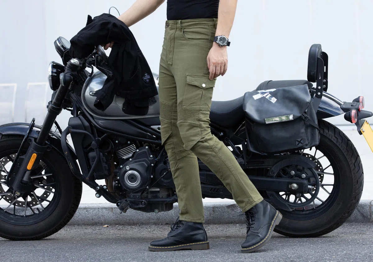 Motorradhose mit CE Schutz Motorbike Motocross Dirtbike Outdoor-Riding Hose