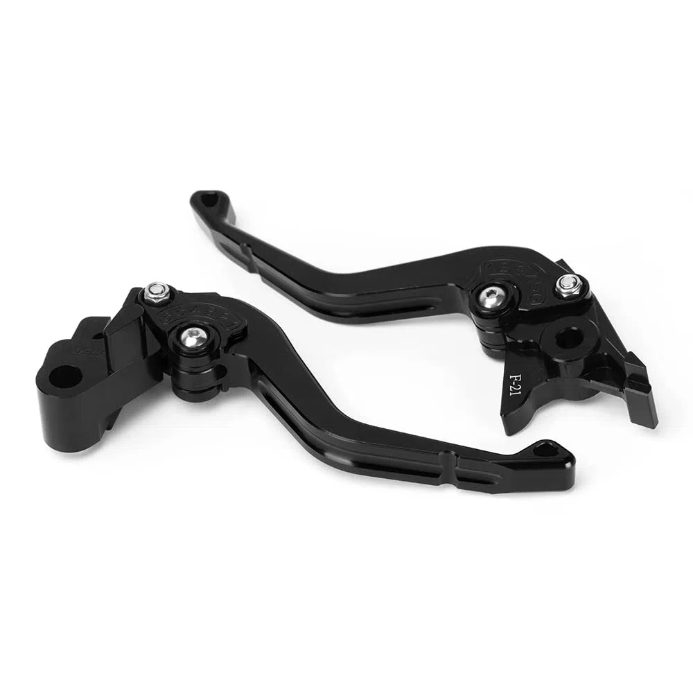 Modeer Für YZFR1 2004-2008 Motorrad Aluminium Kurzen Bremse Kupplungshebel yzf r1 Zubehör (Schwarz)