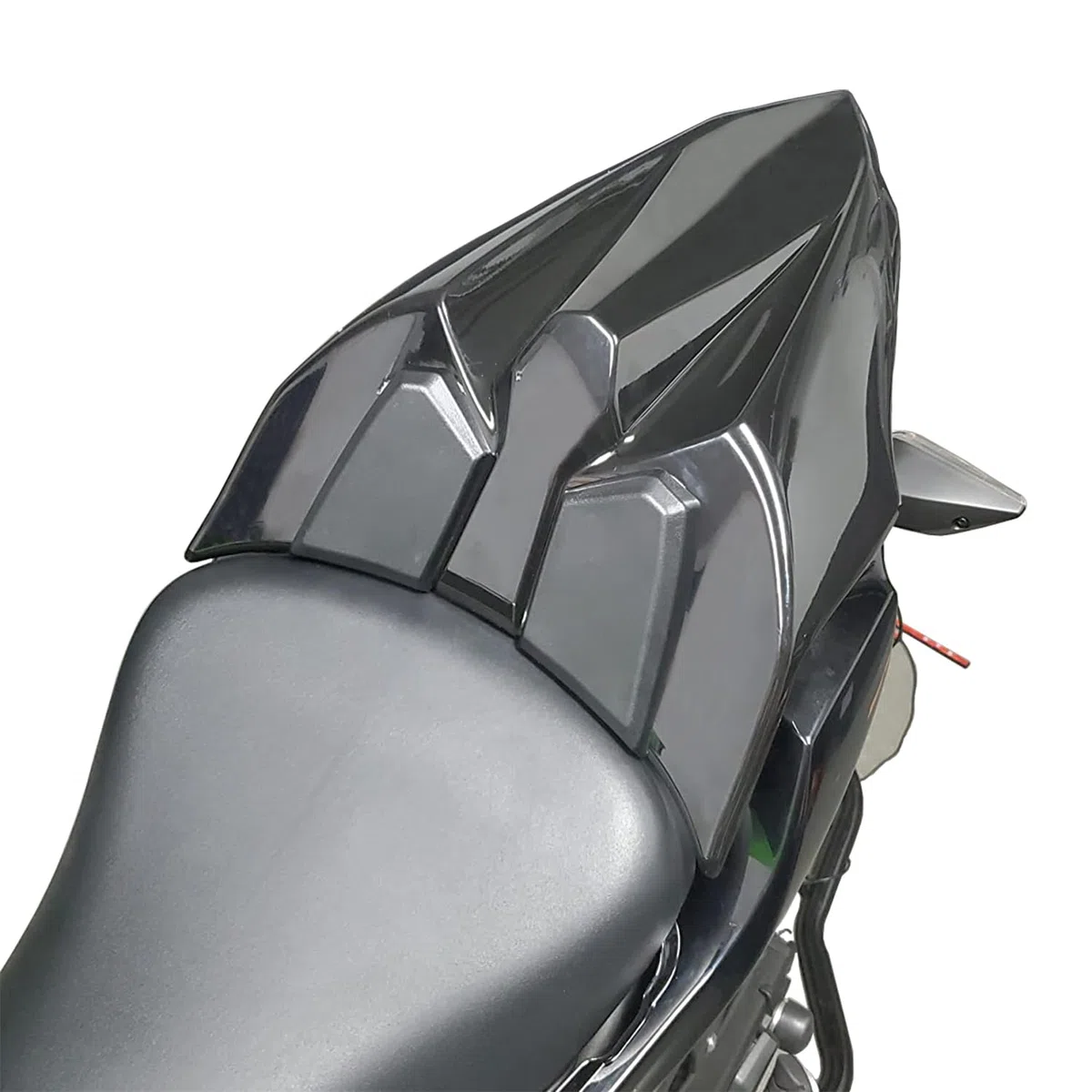 Motorrad Soziusabdeckung Sitzkappe Verkleidung für Z650 NINJA650 Ninja 650 Z650 2017-2025 2021 2022 2023 2024 Heckabdeckung Rücksitzbezug (Schwarz)