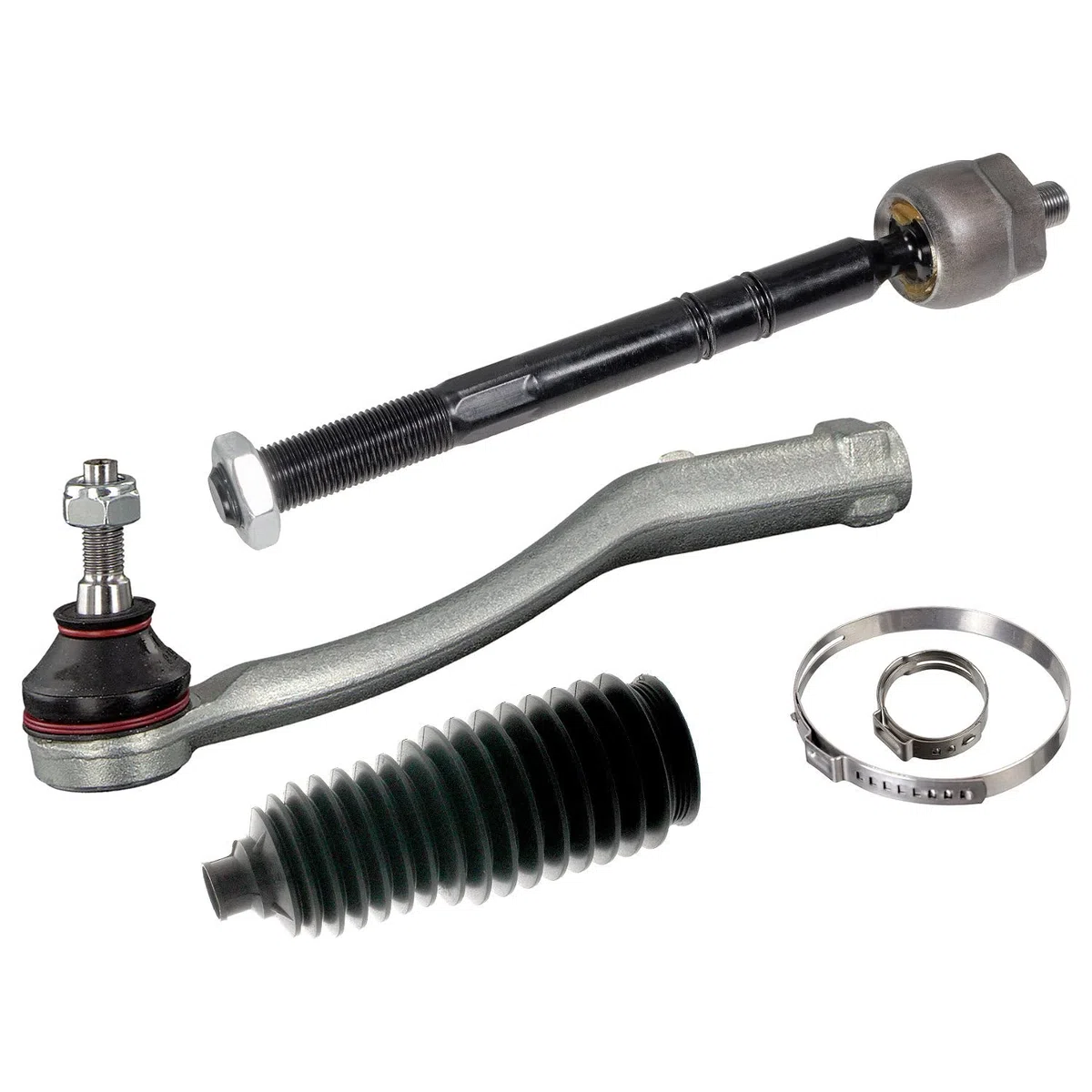 febi bilstein 39034 Spurstange mit Lenkmanschettensatz, 1 Stück