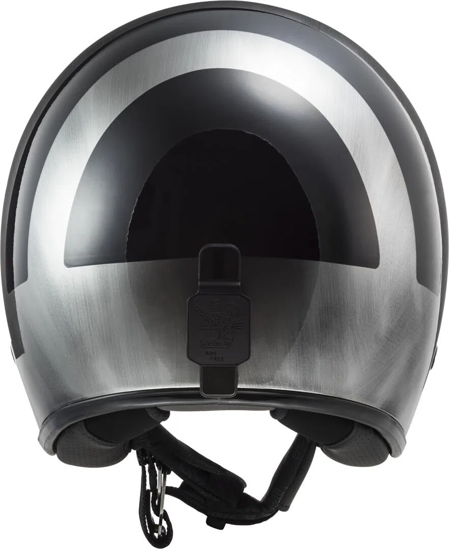 LS2, Jet-Motorradhelm BOB II LINES Gloss Black Jeans, XS