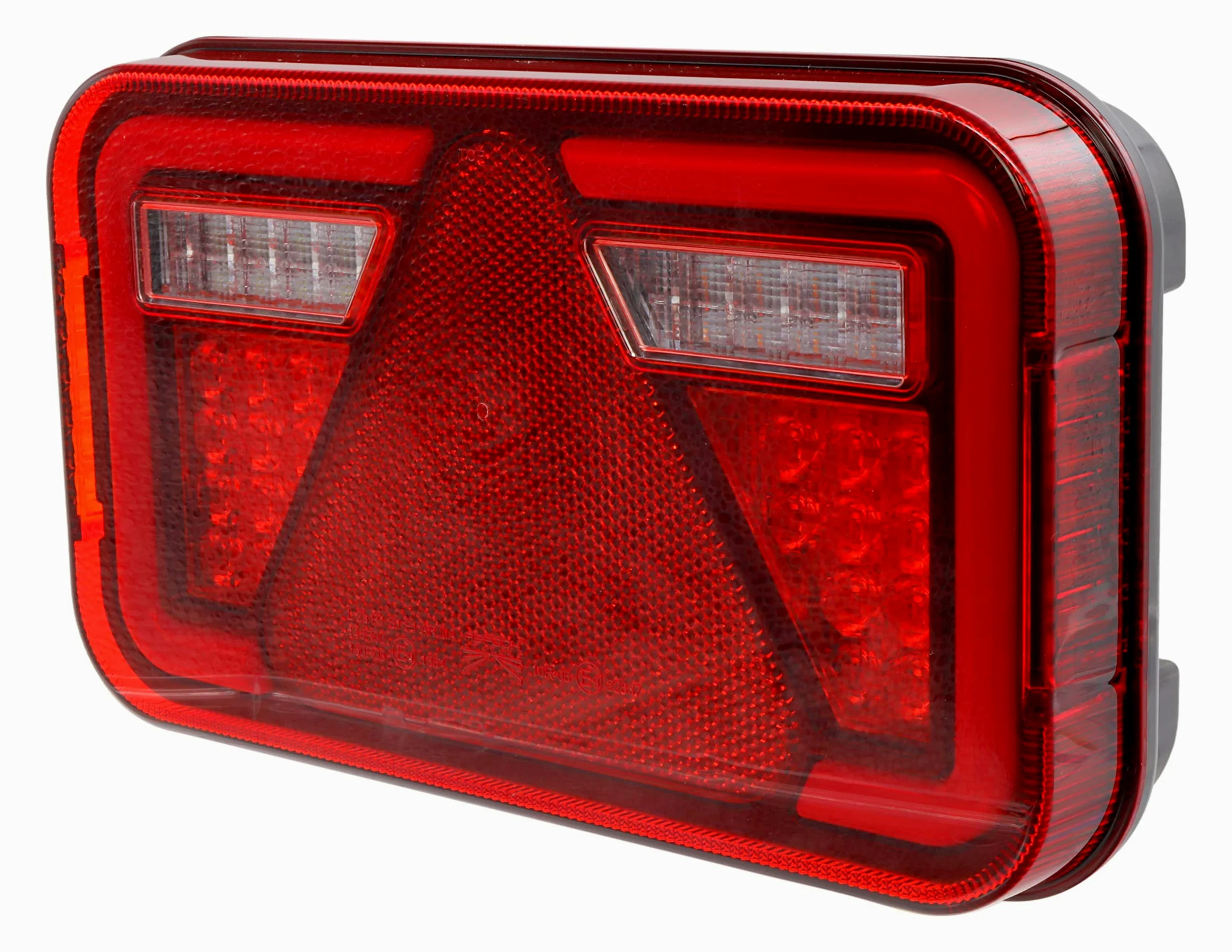trailer parts4u Aspöck Multiled IV voll LED 5 polig Bajonett Rückleuchte Rücklicht Stoplicht Anhänger (Set)