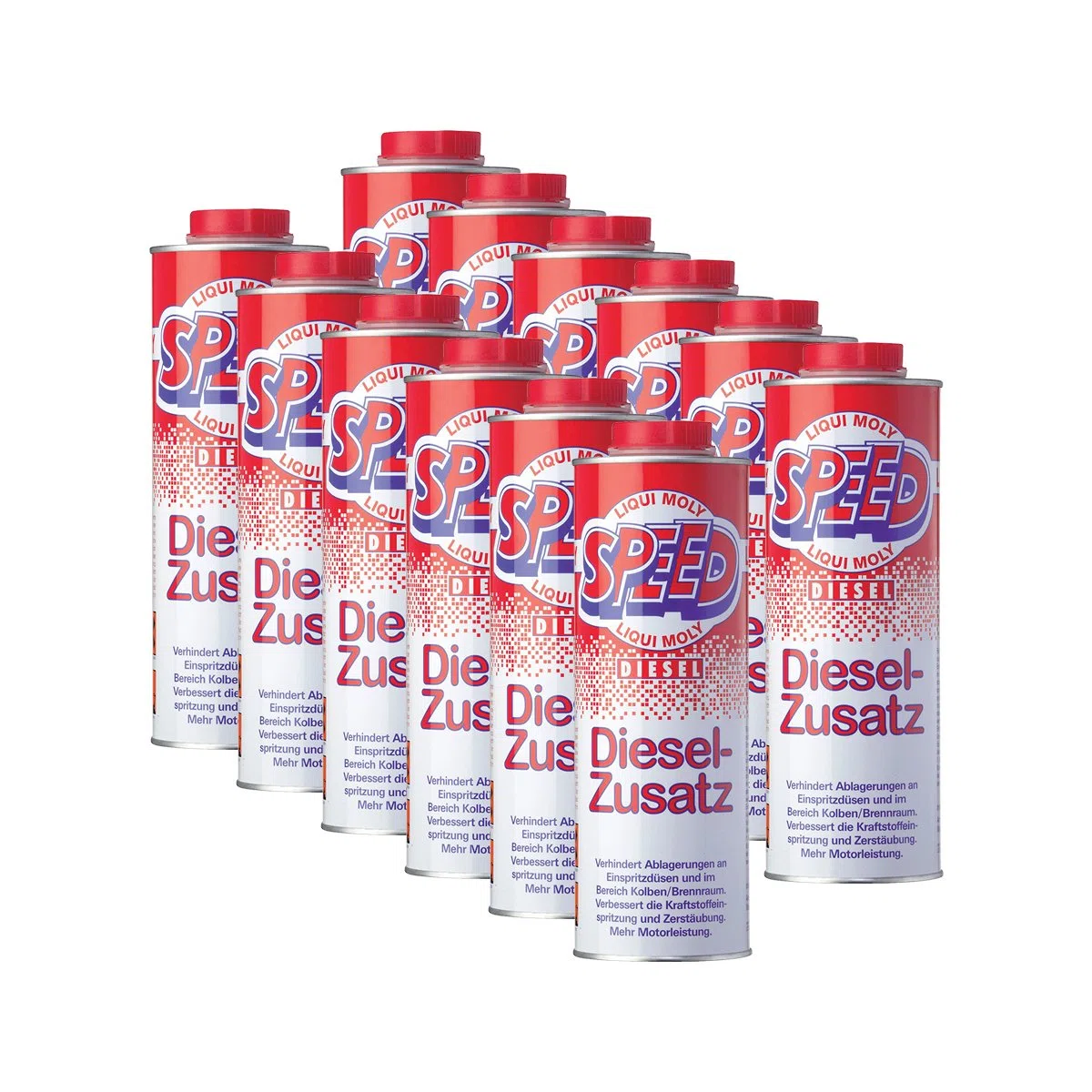 12x LIQUI MOLY 5160 Speed Diesel Zusatz Zugabe Kraftstoff Additiv 1L